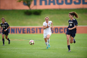 Syracuse's Carolin Bader transformed from a standout German club player into a contributor for the Orange. 